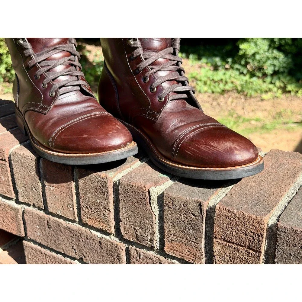 Thursday Boot Men's Captain Boots Classic Brown Size 11.5 Worn Twice!!